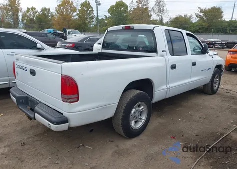 2000 Dodge Dakota Slt/Sport z USA, uszkodzony, nr VIN 1B7GL2AX3YS718767